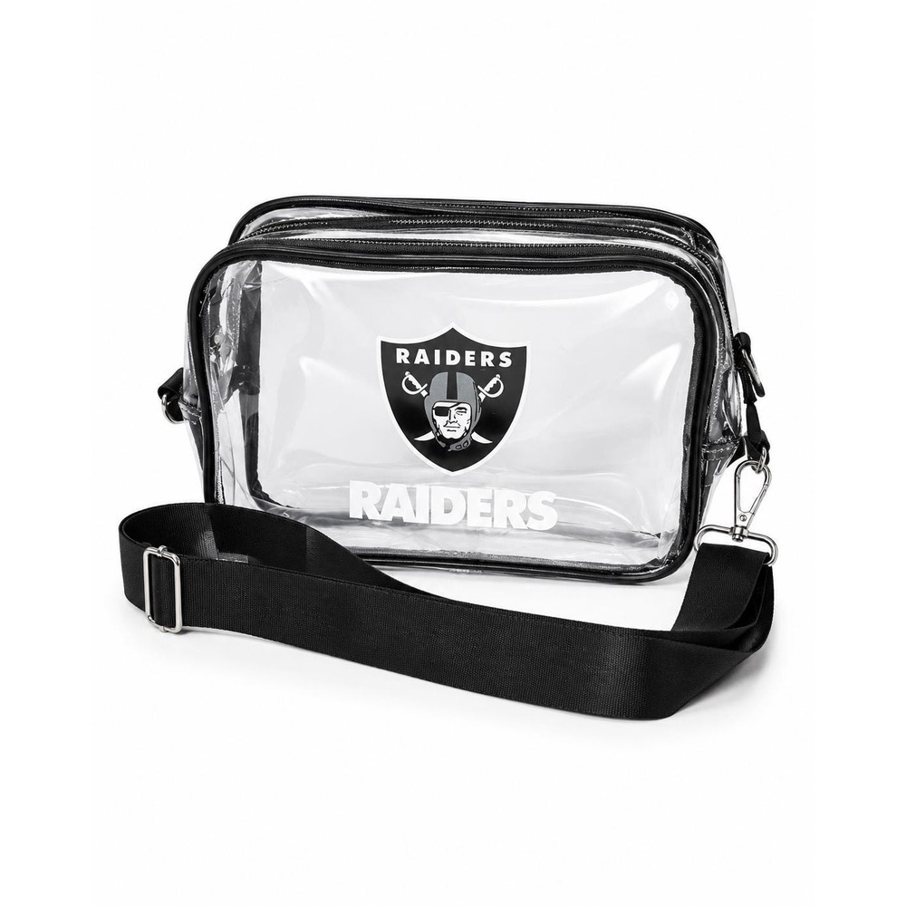 Las Vegas Raiders Clear Crossbody Bag